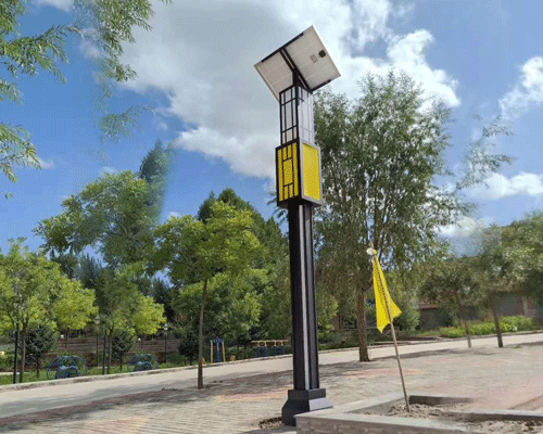 永昌县焦家庄广场路灯项目