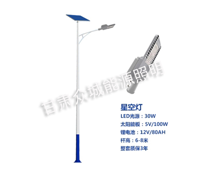 班戈爆款太阳能路灯