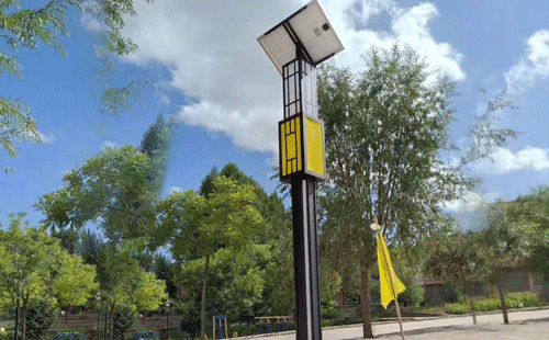 班戈智慧路灯安装